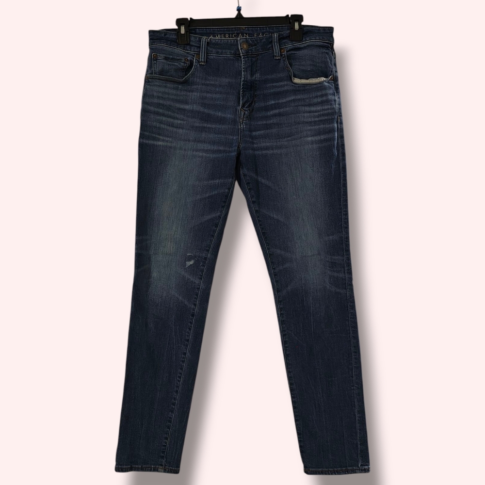 Men's Dark Blue Jeans